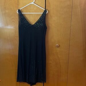 Amanda Smith Black Backless Dress